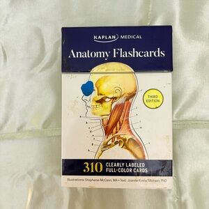 Kaplan Medical Flashcards - White & Navy Logo